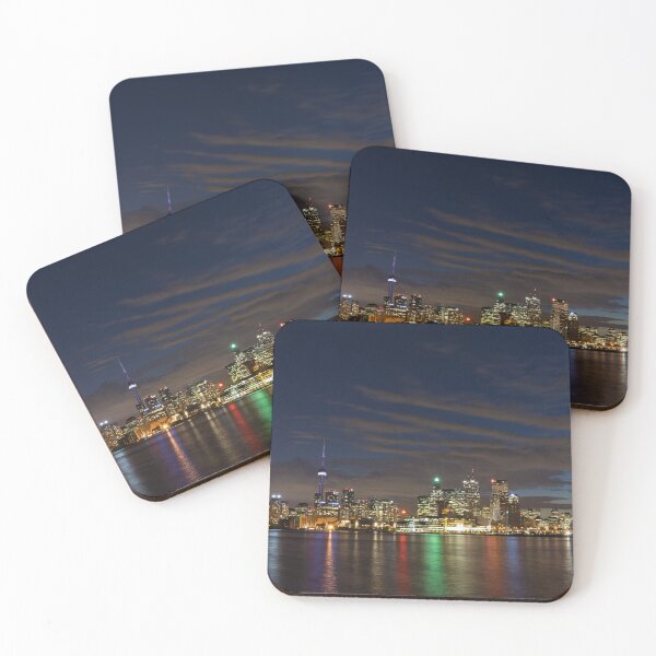 Item preview, Toronto's Dazzling Skyline Across the Lake designed and sold by Georgia Mizuleva.