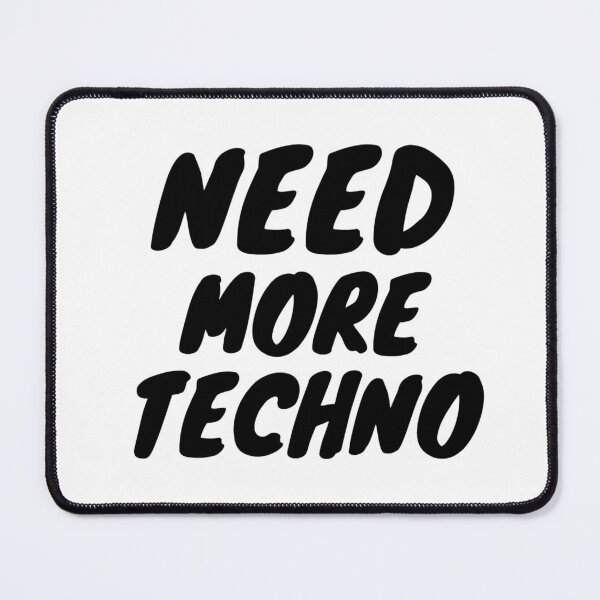 Item preview, techno logo music necesita más techno designed and sold by Artycreative1.