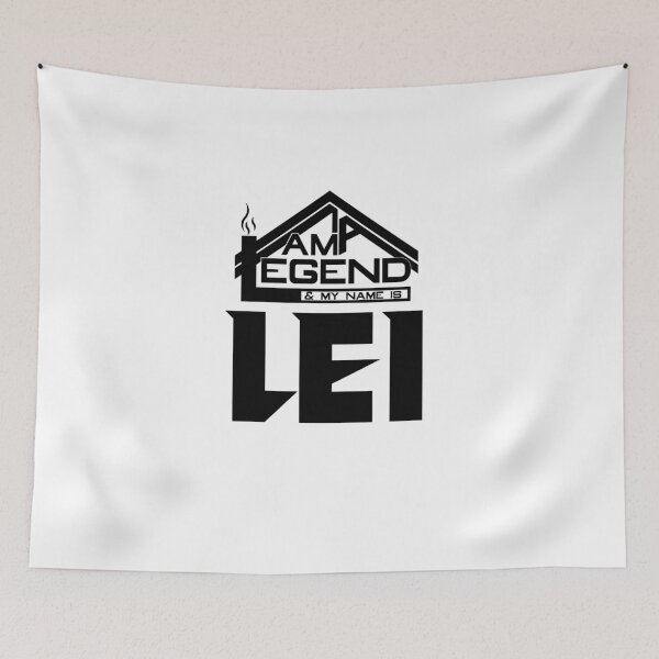 Item preview,   I am a Legend & My Name Is Lei ( I am Legendary ) designed and sold by koreatvtea.