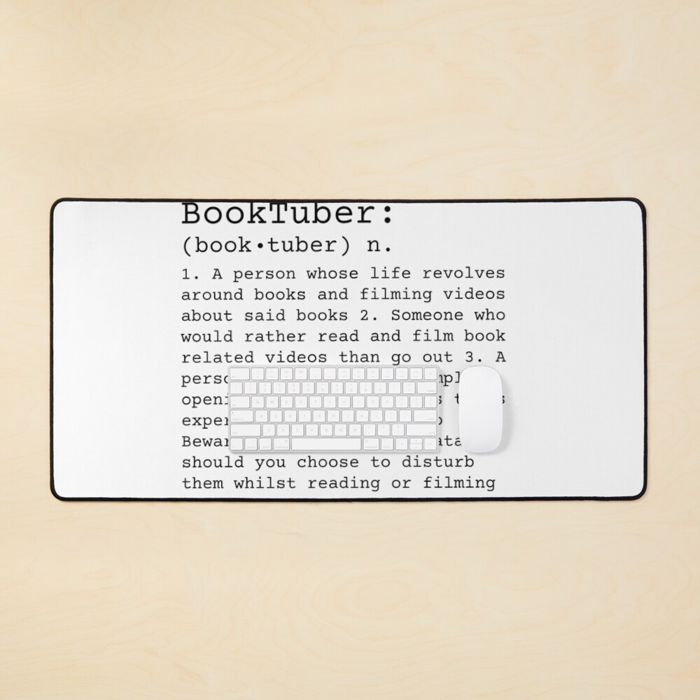 BookTuber Definition Mouse Pad