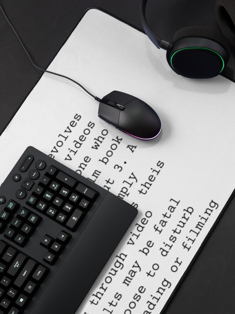 Alternate view of BookTuber Definition Mouse Pad