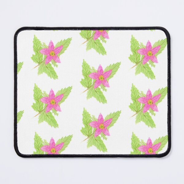 Item preview, Watercolor Salmonberry Flower designed and sold by paintedpansy.