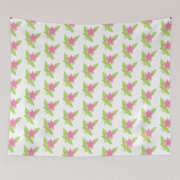 Item preview, Watercolor Salmonberry Flower designed and sold by paintedpansy.