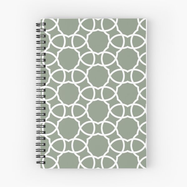 Item preview, Mid-tone Green and White Petal Shape Tile Pattern Pairs Benjamin Moore 2022 Popular Color High Park 467 - Colour Trends - Shades - Hues designed and sold by ColorOfTheYears.