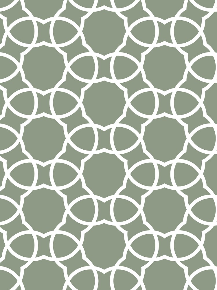 Aperçu 4 sur 4. T-shirt boxy avec l'œuvre Mid-tone Green and White Petal Shape Tile Pattern Pairs Benjamin Moore 2022 Popular Color High Park 467 - Colour Trends - Shades - Hues créée et vendue par ColorOfTheYears.