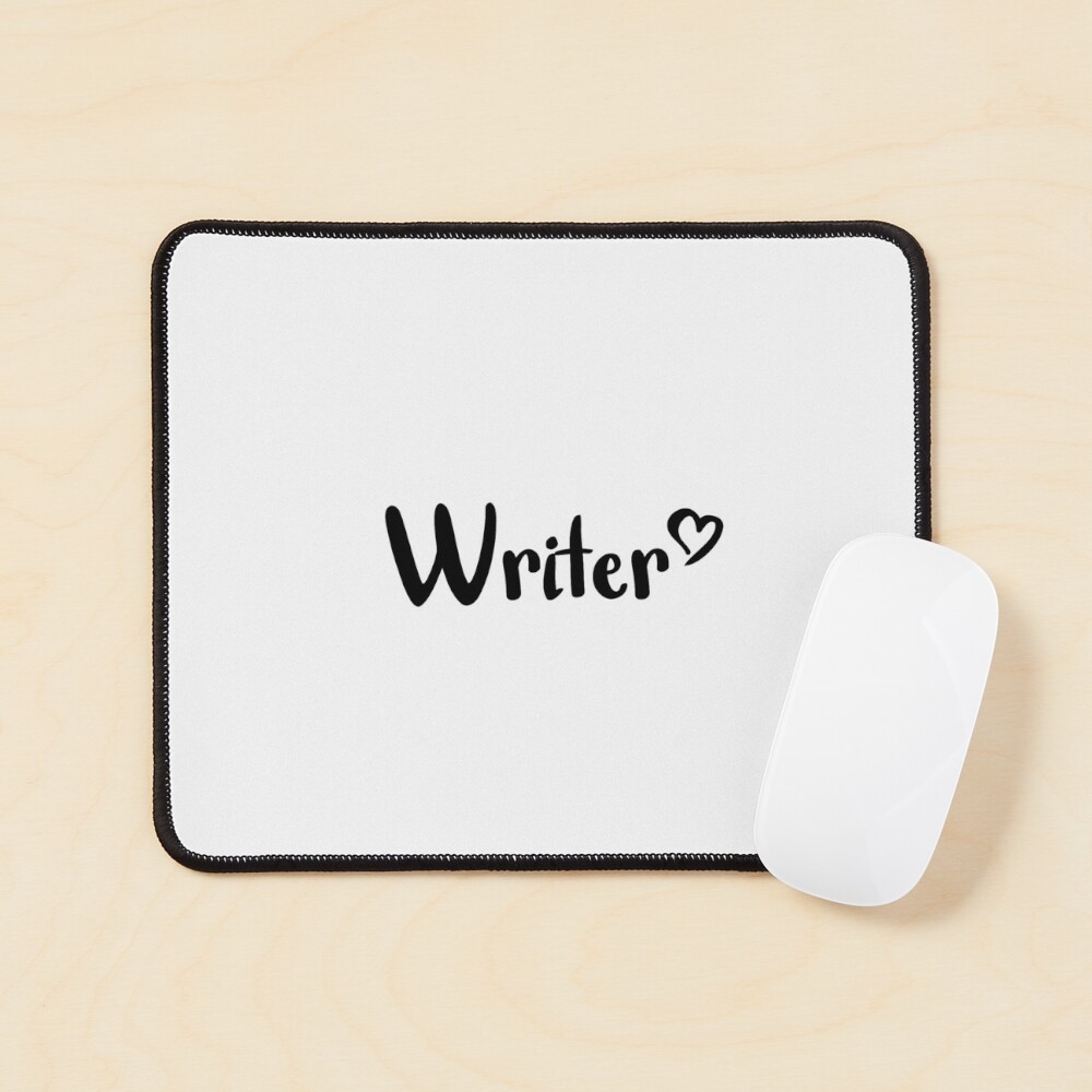 Heart Writer Mouse Pad