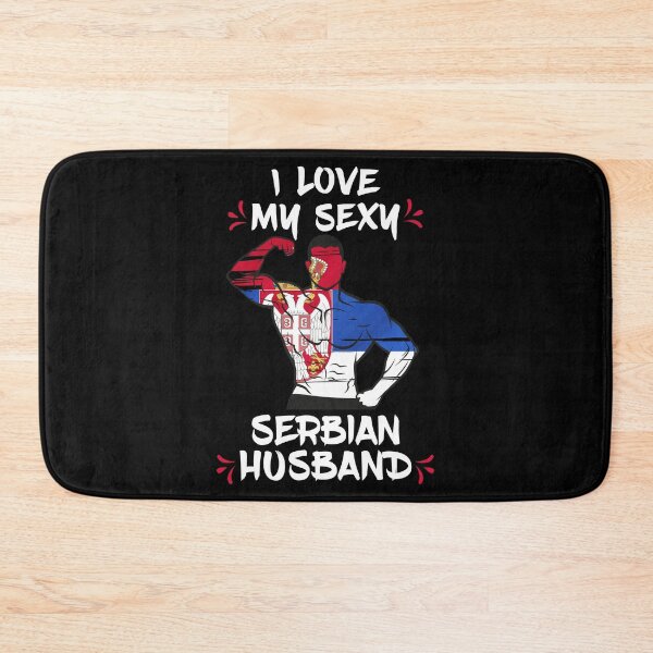Item preview, I Love My Serbian Husband designed and sold by Dubbra.
