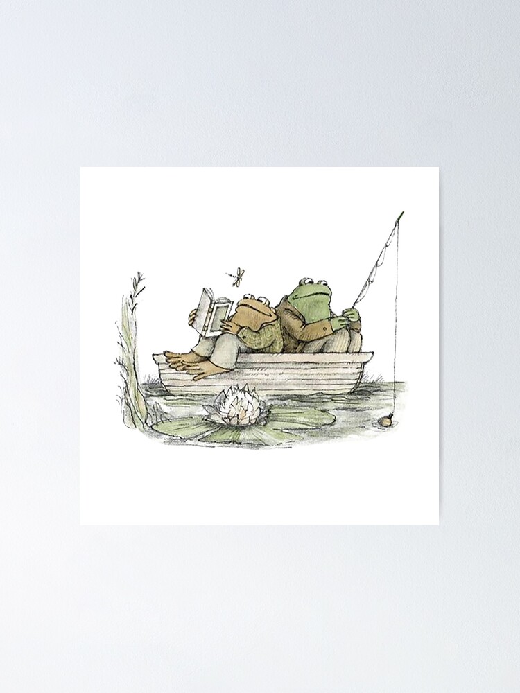 Frog and Toad Fishing | Poster