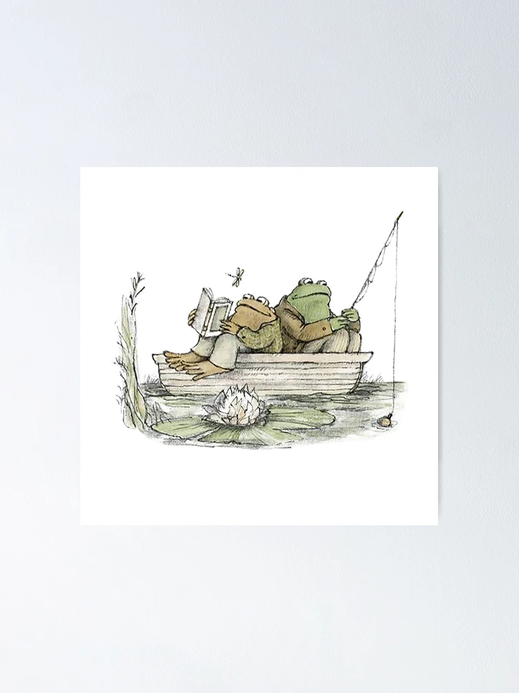 Frog Fishing Art -  Canada