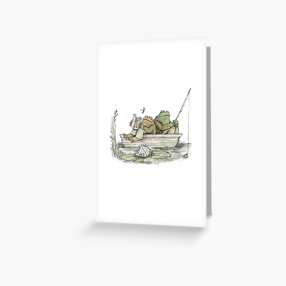 Frog and Toad Fishing Poster for Sale by jakealy