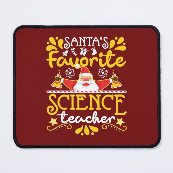Item preview, Santa's Favorite Science Teacher - Xmas Christmas Holiday designed and sold by jaygo.