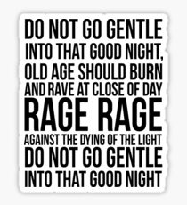 Rage Sticker