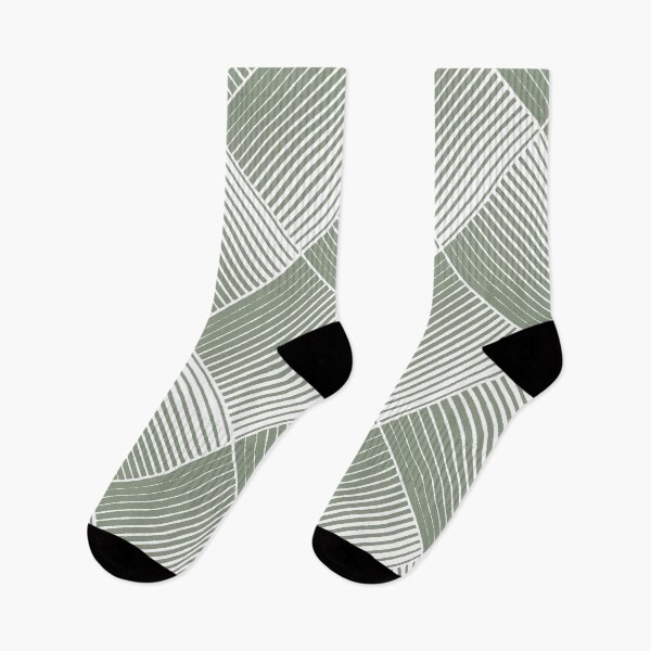 Item preview, Mid-tone Green and White Square Stripe Pattern Pairs Benjamin Moore 2022 Popular Color High Park 467 - Colour Trends - Shades - Hues designed and sold by ColorOfTheYears.