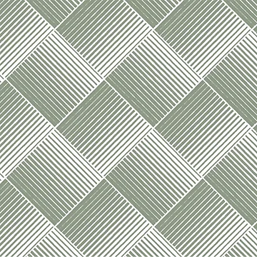 Imagen de la obra Mid-tone Green and White Square Stripe Pattern Pairs Benjamin Moore 2022 Popular Color High Park 467 - Colour Trends - Shades - Hues de ColorOfTheYears