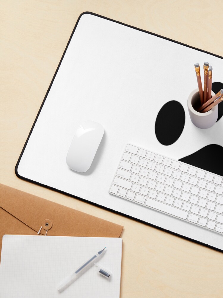 Alternate view of Great Dane Paw Print Seal Mouse Pad