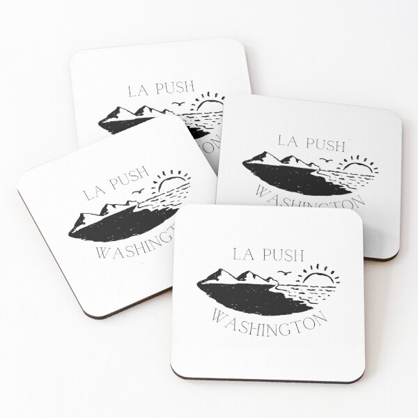 Item preview, La Push, Washington Location Sticker designed and sold by Simply Magic Supply.