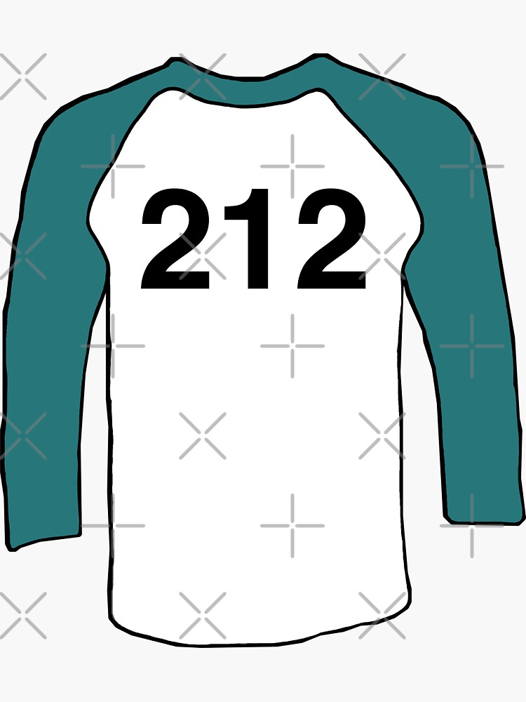 player 212 squid game player number shirt Han Mi-nyeo