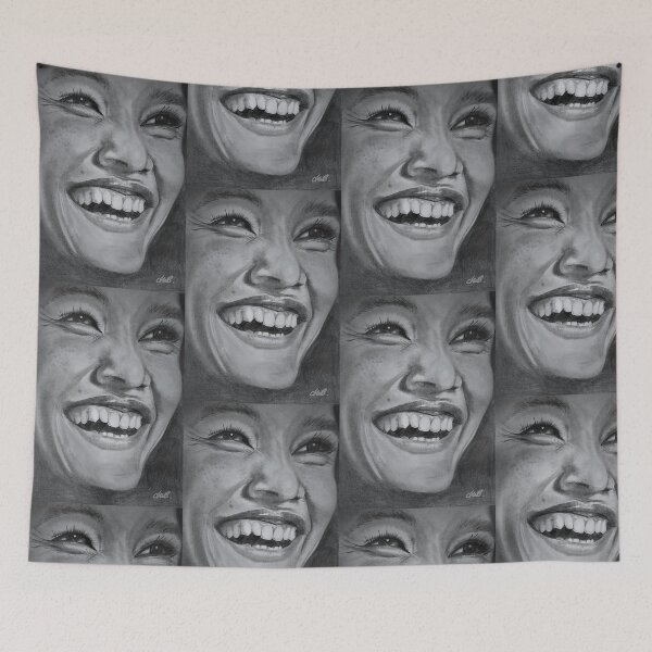 Item preview, Laughing Girl designed and sold by Arrowbrook Art.