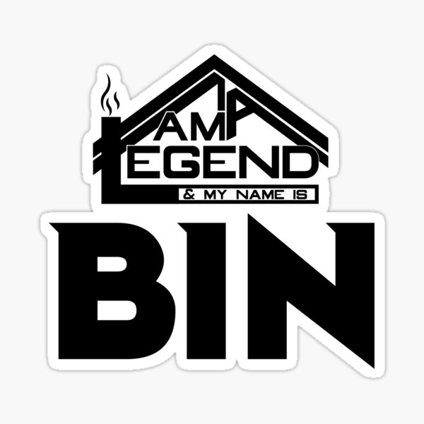 Artikel-Vorschau von Ich bin eine Legende und mein Name ist Bin (ich bin legendär), designt und verkauft von koreatvtea.