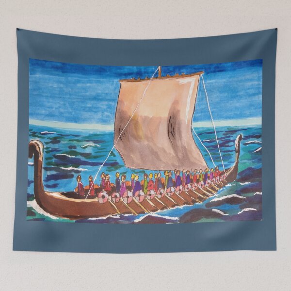 Item preview, Inktober 2021 - vessel  designed and sold by artysmartymum1.