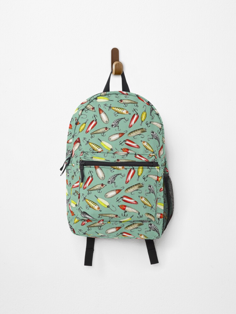 Fishing Lures Backpack for Sale by somecallmebeth