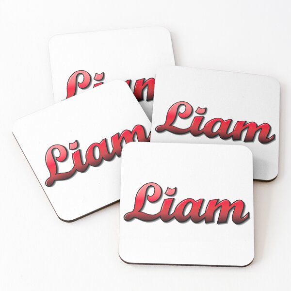 Item preview, Copy of Name Liam in red, black with gradient and shadows designed and sold by Rene Acan.
