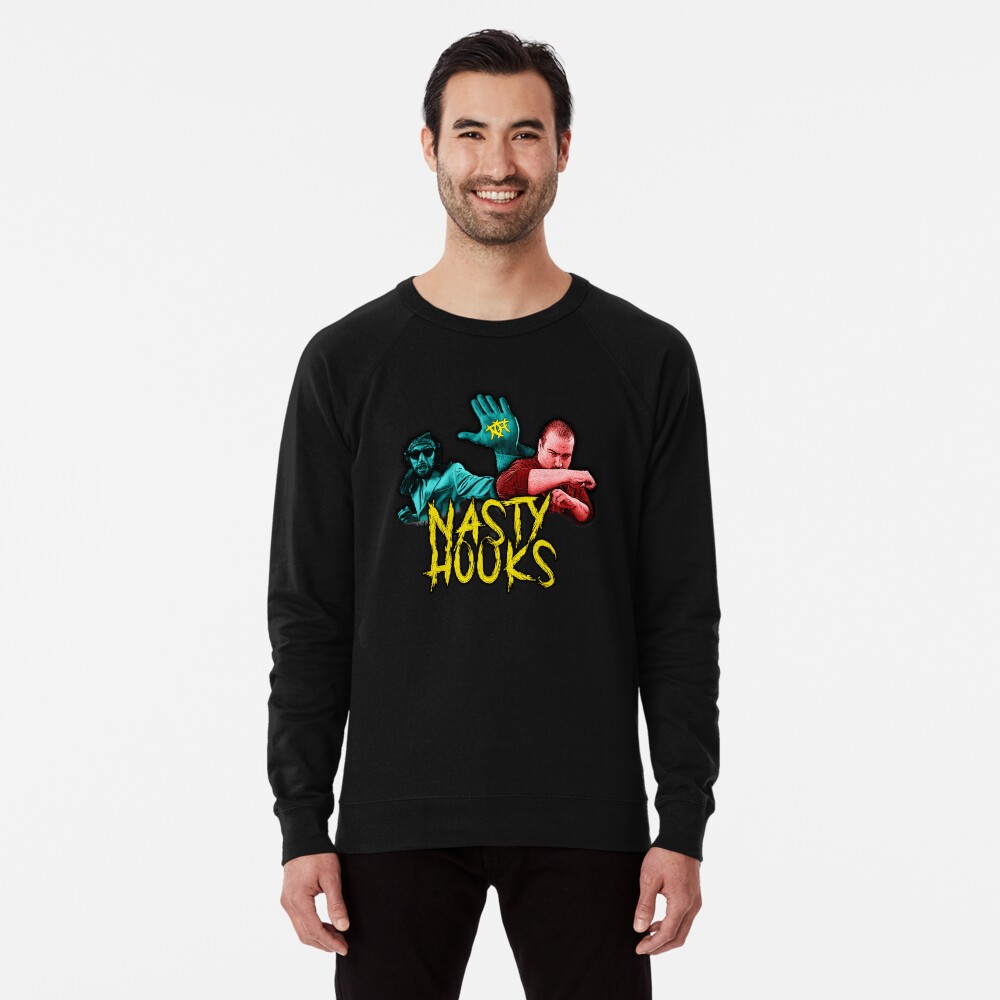 Item preview, Lightweight Sweatshirt designed and sold by The-Nasty-Hooks.