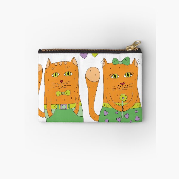Item preview, Red-haired cats in love. designed and sold by Olga81creative.