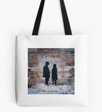 Dr Who and Clara - Timelords Tote Bag
