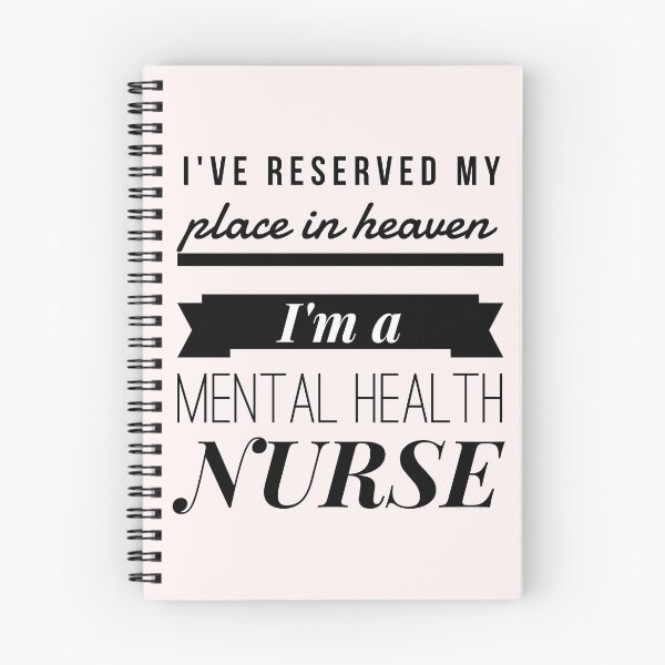 Item preview, I've reserved my place in heaven, I'm a mental health nurse designed and sold by giftex.