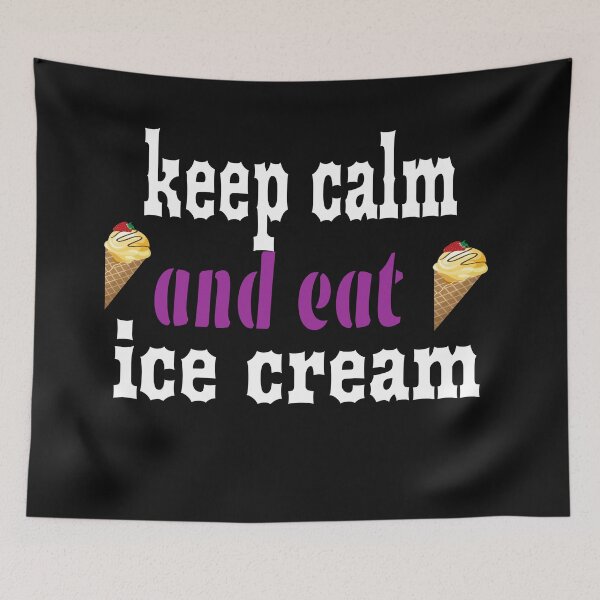 Item preview, KEEP CALM AND EAT ICE CREAM. designed and sold by leicha.