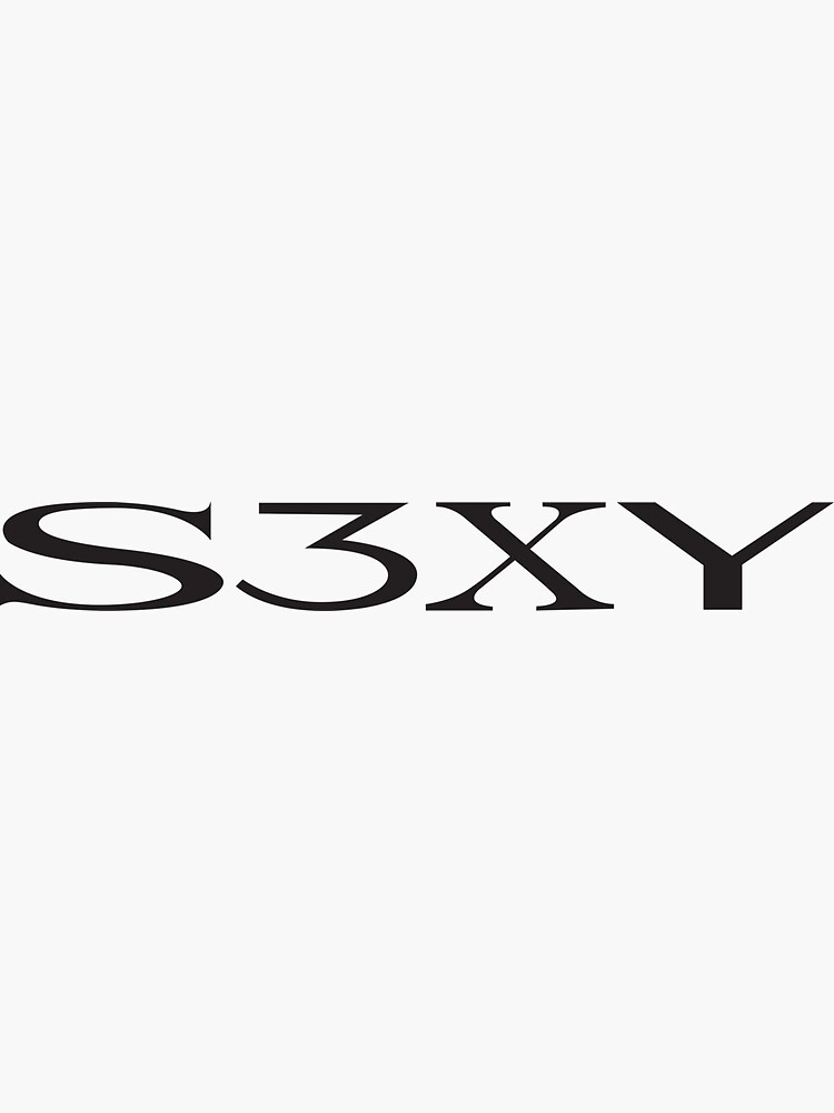 Tesla S3XY Sticker for Sale by complexcortex