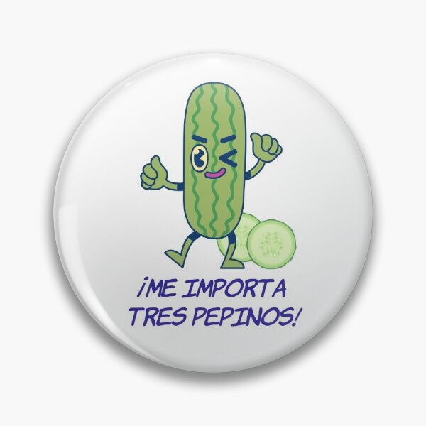 Item preview, Me importa 3 pepinos - I don't care 3 cucumbers - Cucumbers - Cuban humor - Cubano - Cubana - Cuban designed and sold by Ausome  Behavior.