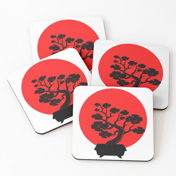 Item preview, BONSAI TREE AND RED SUN - HARMONY PEACE ORDER BALANCE designed and sold by MrCreativeArts.
