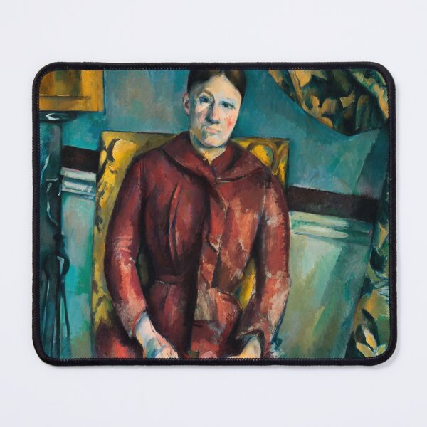 Item preview, Vintage Madame Cézanne (Hortense Fiquet, 1850–1922) in a Red Dress - Retouched designed and sold by autumnsspov.
