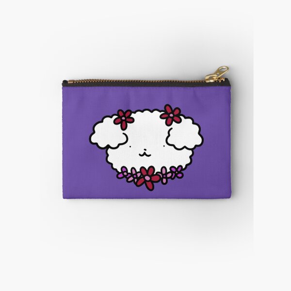 Item preview, Fluffy Flowery Dog Face designed and sold by SaradaBoru.