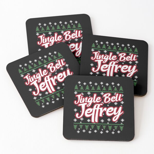 Item preview, Jingle Bell Jeffrey Christmas Party Name Group Graphic designed and sold by GO SHIRT-TEE.