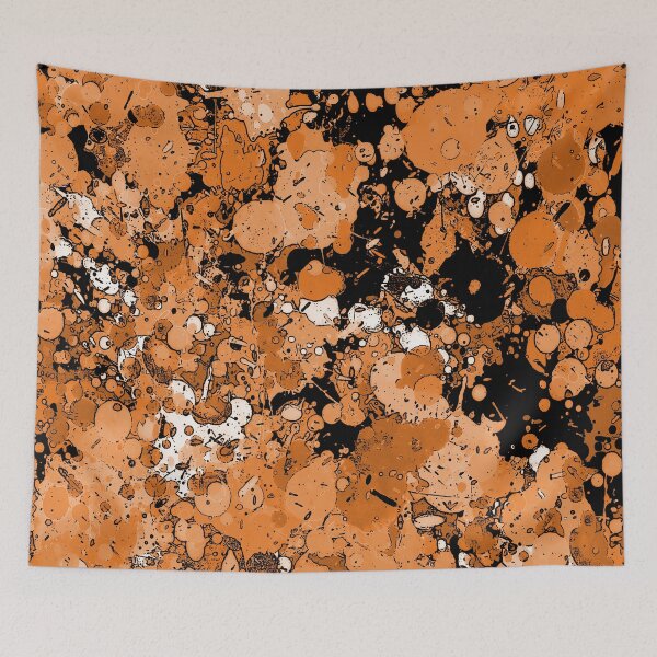 Item preview, Paint Splatter #1 (orange) designed and sold by matamuaart.