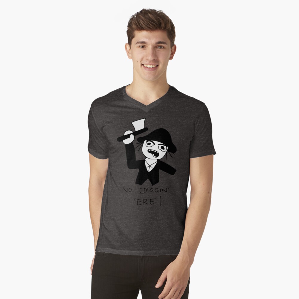 Item preview, V-Neck T-Shirt designed and sold by webbiededge.