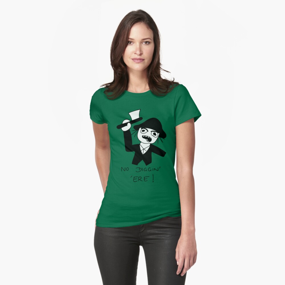 Item preview, Fitted T-Shirt designed and sold by webbiededge.