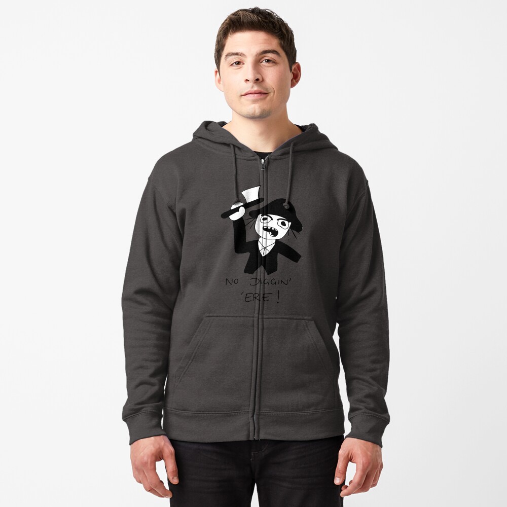 Item preview, Zipped Hoodie designed and sold by webbiededge.