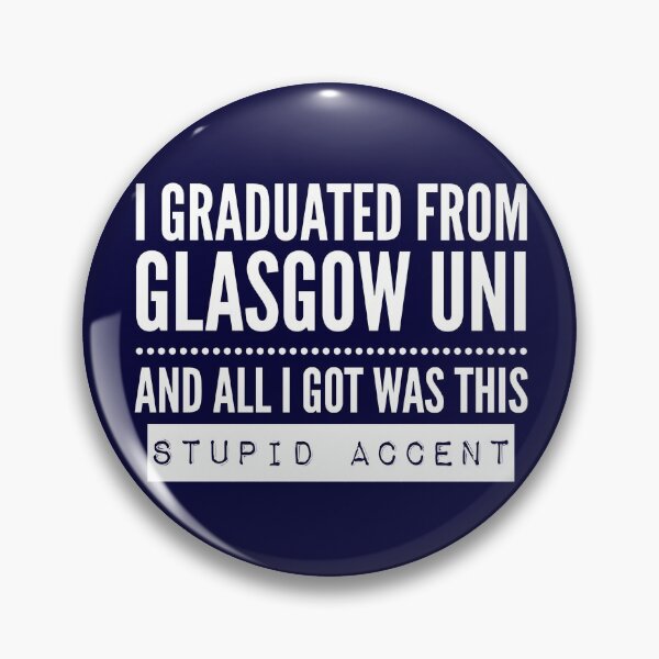 Item preview, Glasgow Uni Accent designed and sold by giftex.