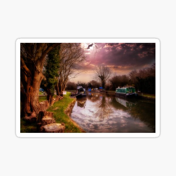 Item preview, Canal Sunrise designed and sold by Hannah the Narrowboat.