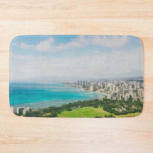 Item preview, Honolulu Cityscape | Oahu, Hawaii | Landscape Photo Print designed and sold by admkng.