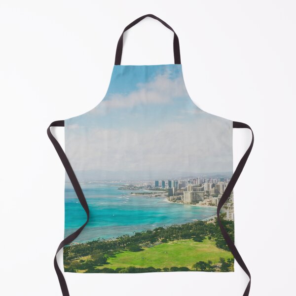 Item preview, Honolulu Cityscape | Oahu, Hawaii | Landscape Photo Print designed and sold by admkng.