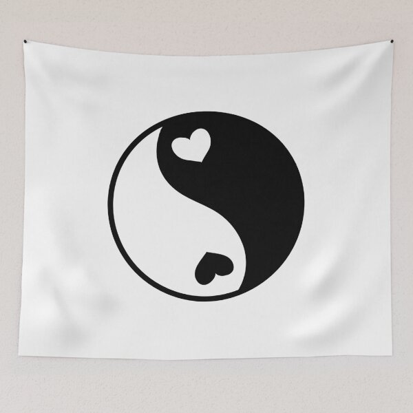 Item preview, yin yang meaning love designed and sold by Bizarro23.