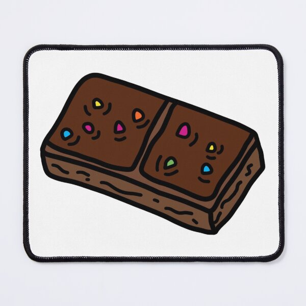 Item preview, Brownie Dessert with Colorful Candies on Top designed and sold by tgannon.