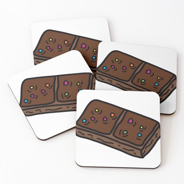 Item preview, Brownie Dessert with Colorful Candies on Top designed and sold by tgannon.