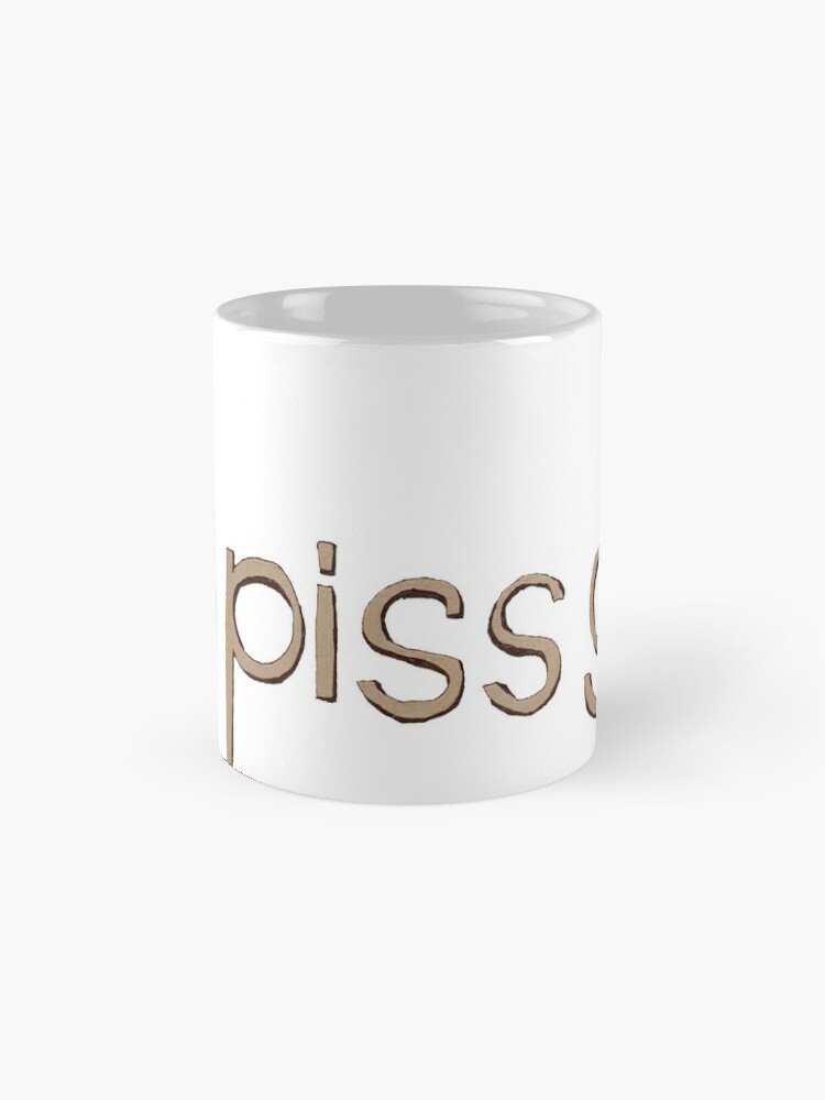 Go Piss Girl meme coffee mug