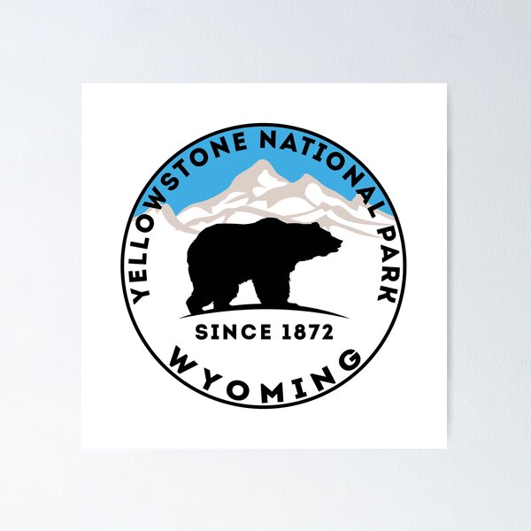 Item preview, PARQUE NACIONAL DE YELLOWSTONE OSO DE WYOMING 1872 SENDERO DE CAMPING ESCALADA 2 designed and sold by DESTINATIONS DECAL.